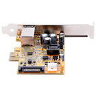 StarTech - Carte réseau PoE 1 port 2,5 Gbit/s-Dispose de 2,5 GBASE-T et négociera automatiquement la vitesse la plus élevée possible de l'appareil connecté