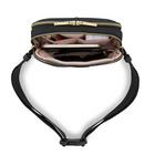 Samsonite - Mobile Solutions 2 Sac de Taille RFID, Noir-Compartiment à glissière principal : dimensionné pour s'adapter à la plupart des portefeuilles et objets essentiels standard