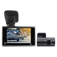 Cobra SC 400/D Ultimte DashCam-SEE EVERY DETAIL IN 4K: With Ultra HD 4K resolution, you'll get 4x the pixel resolution vs 1080P, so you can see and capture every detail on your drive.