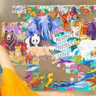 eeBoo Planet Earth Puzzle - 100 Pieces-Sustainably sourced: 90% recycled materials, printed with vegetable-based inks
