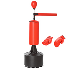 Soozier Freestanding Boxing Punch Bag Stand with 360° Rotating Flexible Arm - Speed Ball - Waterable & Sandable Base-Professional boxing training assistant to improve your boxing skill level 