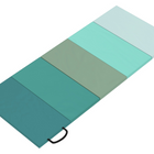 Soozier - Tapis De Gymnastique Pliant 6 pi Avec Poignées De Transport - Vert Mixte-Un rembourrage épais offre une protection des articulations et un grand confort  