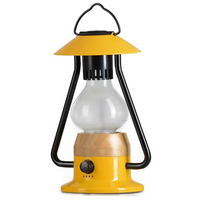 De-Light Series – Lampe tout-en-un "Les 5 éléments", jaune métallique-200 lumens en couleur 2200K