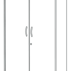 Heartwood Star 72" H Storage Cabinet - Cayenne Cherry-Look