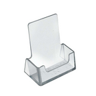 Azar Displays Vertical Business Card Holder, 10 Pack (252011)-Clear Acrylic