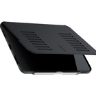 Zugu Alpha Case for 12.9" iPad Pro (2021) - Black-High Quality external matte synthetic black leather