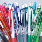 Pentel - Stylo gel EnerGel remplissable avec prise Rétractable - 0,7 mm - Orange  -5