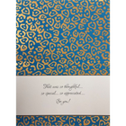 Rosedale – Cartes de souhaits et enveloppes dorées, That Was So Thoughtful Thank You, 5 1/2 x 8 po, 6/paquet (19902)-Cartes de souhaits de qualité comparable à celles qu’on retrouve dans un magasin spécialisé