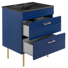 Modway Daybreak 24" Bathroom Vanity - Blue/Black-5