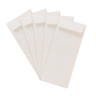 JAM Paper Enveloppes à ouverture au sommet et rabat droit gommé, 4 1/8 x 9 1/2 po, blanches, 1000 par paquet-Parfait pour les cartes de vœux, les invitations, les mariages ou toute autre annonce