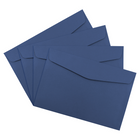 JAM Paper Enveloppes à brochure, 6 x 9 po, bleu présidentiel, 1000/paquet (263917209b)-Fermeture gommée