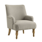 Modway - Ellington Tissu tapis Fauteuil d’accent - Lin-Fauteuil d’accent polyvalent