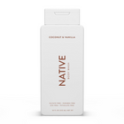 Native - Gel douche naturel - 532 ml - Noix de coco et vanille-Parfum tropical doux et rafraîchissant à la fois doux et sophistiqué