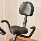 Soozier - Vélo D’Exercice Pliable 3 En 1 Avec Résistance Magnétique À 8 Niveaux - Rouge-Résistance magnétique réglable sur 8 niveaux pour une intensité d'entraînement variée  