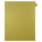 Mark Maker Legal Exhibit Index Tab Buff Single Tabs, 1/25th Cut, Letter Size, No Holes, Number 27, 25 Pack-Buff Single Tabs, 1/25th Cut