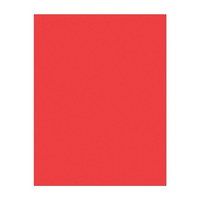 Pacon – Papier cartonné, 8,5 x 11 po, rouge Rojo - 100 feuilles/paquet - 2 paquets-Papier cartonné rouge Rojo