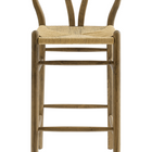 Modway Amish Wood Bar Stool - Weathered Gray Teak-Arrives Fully Assembled