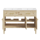 Modway Elysian 48" Double Sink Bathroom Vanity - Burl-8