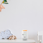 Motorola - Moniteur bébé audio PP11 avec veilleuse - Blanc-Surveillance de la température ambiante : Oui (lecture réglable de la température en C° et F°)