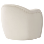 Modway - Compose Performance Velvet Chaise d’accent - Alabaste-Glissières de plancher sans marquage