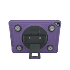 Étui magnétique anti-éclaboussures CTA Digital avec plaques en métal pour iPad 10.2" Gen 7 et 8, Air 3, 10.5" Pro - Violet-Accès complet au port de charge, aux haut-parleurs et au bouton d'accueil