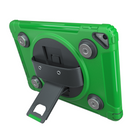 Étui magnétique anti-éclaboussures CTA Digital avec plaques en métal pour iPad 10.2" Gen 7 et 8, Air 3, 10.5" Pro - Vert-Protection durable contre les chocs
