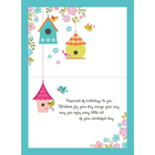 Rosedale – Cartes de souhaits et enveloppes, Cute Birthday To You, 5 1/2 x 8 po, 12/paquet (15611)-Cartes de souhaits de qualité comparable à celles qu’on retrouve dans un magasin spécialisé