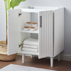 Modway Augusta 24" Bathroom Vanity Cabinet - White-Non-Marking Foot Caps