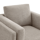 Modway - Roscoe Tissu Fauteuil - Étain-9