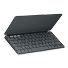Logitech - Keys-To-Go 2, clavier sans fil portable pour iPad avec protection intégrée - Graphite-Le design ultra-fin et léger de ce clavier Bluetooth portable le rend facile à transporter. C’est le compagnon idéal pour votre tablette ou tout autre dispositif mobile