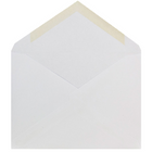 JAM Paper Enveloppes format livret à rabat en V gommé, 4 3/4 x 6 1/2 po, blanches, 1000 par paquet-Taille : A6 (4 3/4 x 6 1/2 po)