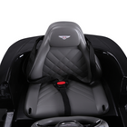 Aosom - voiture électrique radiocommandée 12v bentley licenciée pour enfants, jouet à conduire pour tout-petits cadeau - noir-Appuyez sur le bouton pour avancer/reculer, tourner à gauche/droite 
