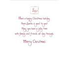 Holly Jolly Christmas, Teddy Bear, 18 Pack-Card shop quality greeting cards