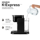 Keurig K-Express Cafetière à dosettes K-Cup à portion unique - avec réservoir amovible et fonction bouton solide - noir-7