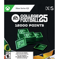 EA Sports College Football 25 : 12 000 points pour Xbox Series X [Téléchargement]-Genre: Sports