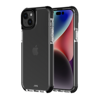 AXS - PROShield Plus étui testé contre les chutes pour Apple iPhone 15 Plus - Noir-Coin renforçis subtils absorbent les chocs en créant un coussin d’air entre l’appareil et les surfaces