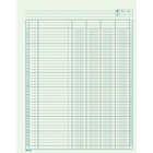 Blueline Tablette d'analyse A5204, 4 colonnes-10 7/8 po x 8 1/2 po
