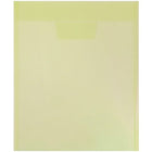 JAM Paper - Enveloppes en plastique avec ouverture au sommet et rabat à insertion, 9 7/8 x 11 3/4 po, jaune, 12/paq.-Jaune
