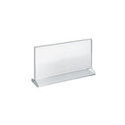 Azar Displays – Porte-affiche horizontal en acrylique avec insertion sur le dessus, 7 x 11 po, transparent, 10/paquet (142718)-Parfait pour l’école, l’entreprise, le domicile ou le commerce au détail