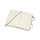 Moleskine Ruled Hard Cover Classic Notebook - Large - Myrtle Green - 5" x 8.25"-192 pages with 96 sheets
