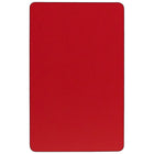 Flash Furniture – Table mobile préscolaire, hauteur ajustable, surface en stratifié de 36 x 72 x 1,25po, rouge (XUA3672RECRDHPC)-Table d’activités rectangulaire grand public