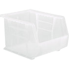 Clear-view Stack & Hang Bins, Bins, 8.25, Polypropylene, 4 Pack-Material - FDA approved polypropylene