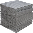 Zenith Safety Fine Fibre Sorbent Pads - Industrial Grade, Universal, 15" x 17", 40 Gal. Absorbancy, 200 /Pack, 200 Pack-Absorbency/Pkg. 40 gal.