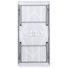 Table pliante en plastique blanc granite pour enfants, 30 larg. x 60 long. x 19 haut. (po) (RB-3060-KID-GG)-5