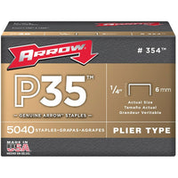 Plier-type Staplers, Staples-STAPLES FOR ARROW PLIER STAPLERS